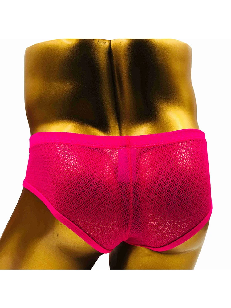 2 Pack Men's Low-Rise Lace Semi-Transparent Trunks(2 Pack Mens Low Rise Lace Semi Transparent Trunks) 7 2 Pack Men's Low-Rise Lace Semi-Transparent Trunks(2 Pack Mens Low Rise Lace Semi Transparent Trunks) - Image 7