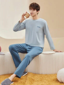 Comfortable Modal Cotton Long Sleeve Couple Pajama Set(Comfortable Modal Cotton Long Sleeve Couple Pajama Set) 24 Comfortable Modal Cotton Long Sleeve Couple Pajama Set(Comfortable Modal Cotton Long Sleeve Couple Pajama Set) -Mr Saker 1 16 088f5fbd 5887 493f a256 cf6dab5ba6b8