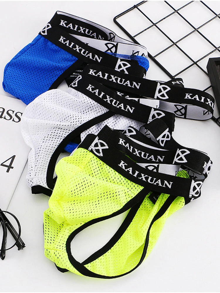 2 Pack Men's Ice Silk Mesh Capsule Pouch Sexy Jockstrap(2 Pack Mens Ice Silk Mesh Capsule Pouch Sexy Jockstrap) 10 2 Pack Men's Ice Silk Mesh Capsule Pouch Sexy Jockstrap(2 Pack Mens Ice Silk Mesh Capsule Pouch Sexy Jockstrap) - Image 10