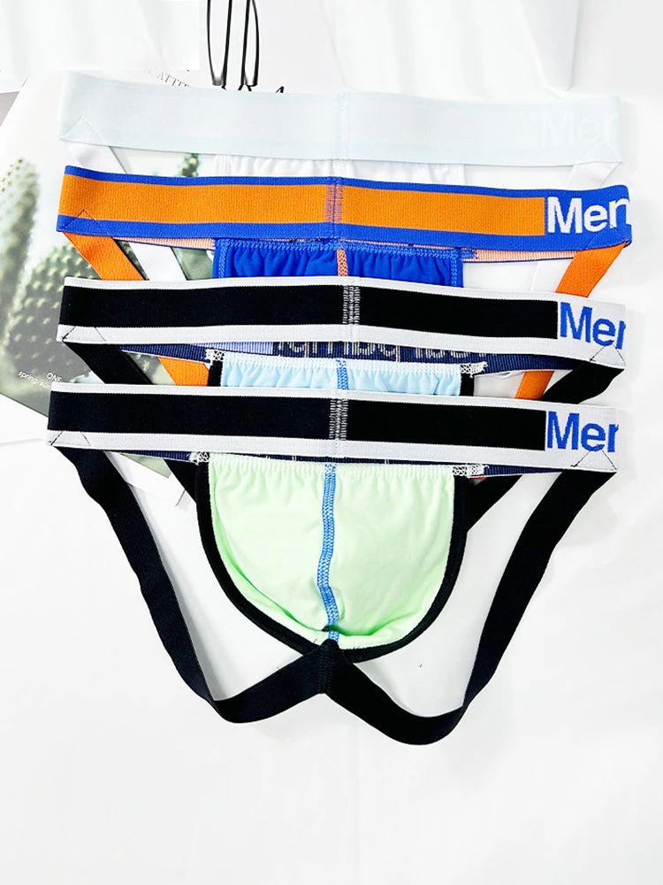 2 Pack Men's 3D Pouch Open-Back Jockstraps(2 Pack Mens 3d Pouch Open Back Jockstraps) 9 2 Pack Men's 3D Pouch Open-Back Jockstraps(2 Pack Mens 3d Pouch Open Back Jockstraps) - Image 9