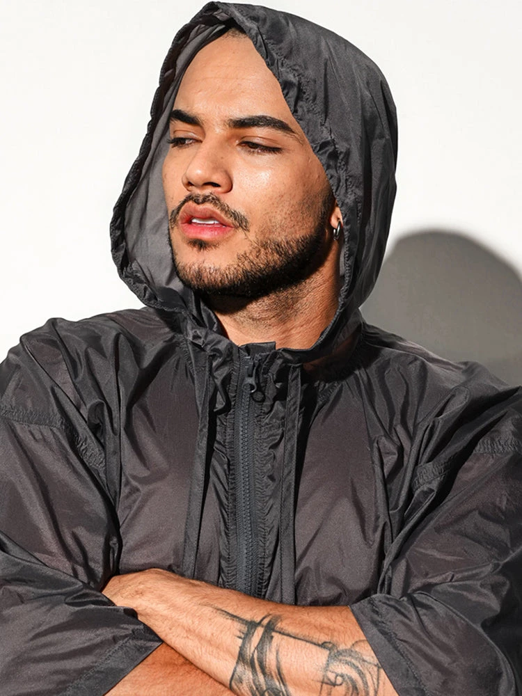 Men’s Half Sleeve Hooded Activewear Tops(Men S Half Sleeve Hooded Activewear Tops) 9 Men’s Half Sleeve Hooded Activewear Tops(Men S Half Sleeve Hooded Activewear Tops) - Image 9