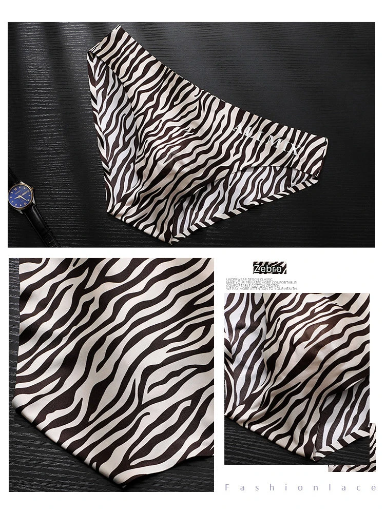 3 Pack ALLMIX Men's 3D Pouch Sexy Leopard Print Ice Silk Briefs(3 Pack Mens 3d Pouch Sexy Leopard Print Ice Silk Briefs) 11 3 Pack ALLMIX Men's 3D Pouch Sexy Leopard Print Ice Silk Briefs(3 Pack Mens 3d Pouch Sexy Leopard Print Ice Silk Briefs) - Image 11