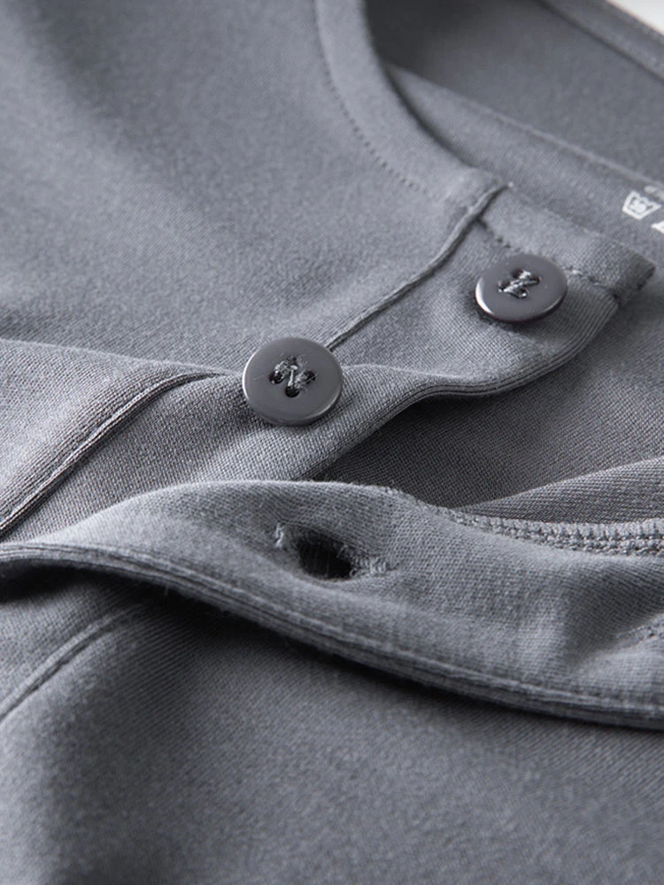 60S Modal Men's Solid Color Pajama Set | Comfortable Casual Wear For All Seasons(60s Modal Mens Solid Color Pajama Set Comfortable Casual Wear For All Seasons) 4 60S Modal Men's Solid Color Pajama Set | Comfortable Casual Wear For All Seasons(60s Modal Mens Solid Color Pajama Set Comfortable Casual Wear For All Seasons) - Image 4