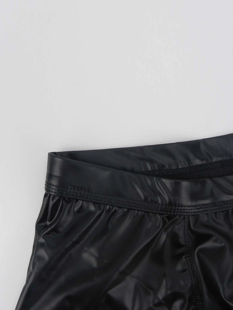 2-pack Men's Leather Hollow Hip-revealing Large Pouch Boxer Briefs(2 Pack Mens Leather Hollow Hip Revealing Large Pouch Boxer Briefs) 13 2-pack Men's Leather Hollow Hip-revealing Large Pouch Boxer Briefs(2 Pack Mens Leather Hollow Hip Revealing Large Pouch Boxer Briefs) - Image 13