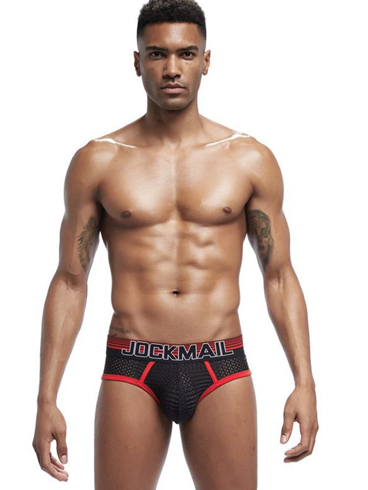 2 Pack Men's Breathable Mesh Luminous U-Pouch Briefs(Mens Breathable Mesh Luminous U Pouch Briefs) 6 2 Pack Men's Breathable Mesh Luminous U-Pouch Briefs(Mens Breathable Mesh Luminous U Pouch Briefs) - Image 6