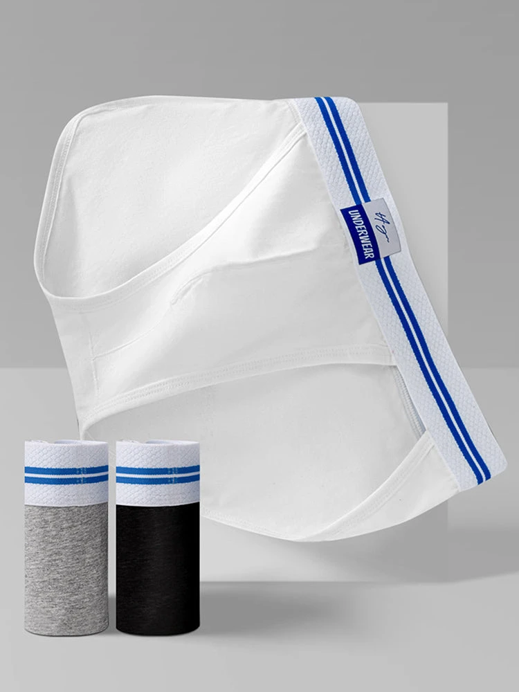 3-pack Men's Sexy High-cut Breathable Briefs(3 Pack Mens Sexy High Cut Breathable Briefs) 9 3-pack Men's Sexy High-cut Breathable Briefs(3 Pack Mens Sexy High Cut Breathable Briefs) - Image 9