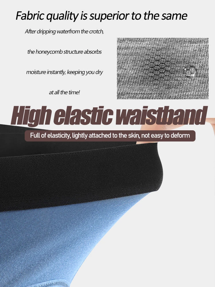 3 Pack Men’s Modal Graphene Breathable Briefs(3 Pack Men S Modal Graphene Breathable Briefs Mrsaker) 6 3 Pack Men’s Modal Graphene Breathable Briefs(3 Pack Men S Modal Graphene Breathable Briefs Mrsaker) - Image 6