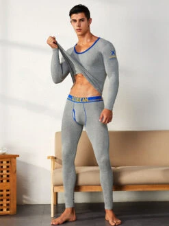 Men's Splicing Lines Cotton Thermal Underwear Set(Mens Splicing Lines Cotton Thermal Underwear Set) 22 Men's Splicing Lines Cotton Thermal Underwear Set(Mens Splicing Lines Cotton Thermal Underwear Set) -Mr Saker 1 16 fcbdaa26 f7d6 4f3e 84b0 3e3f1c119616