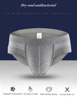 4 Pack Men's Solid Breathable Anti-Pinch Briefs(4 Pack Mens Solid Breathable Anti Pinch Briefs) 28 4 Pack Men's Solid Breathable Anti-Pinch Briefs(4 Pack Mens Solid Breathable Anti Pinch Briefs) -Mr Saker 1 17 047d9ac2 99f5 4217 9de0 a9a07e9ea5ab