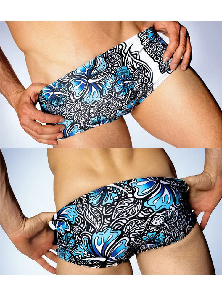 Men's Quick-Dry Low-Rise Alphabet Print Swim Briefs(Mens Quick Dry Low Rise Alphabet Print Swim Briefs) 8 Men's Quick-Dry Low-Rise Alphabet Print Swim Briefs(Mens Quick Dry Low Rise Alphabet Print Swim Briefs) - Image 8