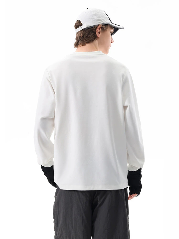 Outdoor Long-Sleeve Sweat-Wicking Quick-Dry Simple Loose Unisex Sports Top(Outdoor Long Sleeve Sweat Wicking Quick Dry Simple Loose Unisex Sports Top) 2 Outdoor Long-Sleeve Sweat-Wicking Quick-Dry Simple Loose Unisex Sports Top(Outdoor Long Sleeve Sweat Wicking Quick Dry Simple Loose Unisex Sports Top) - Image 2