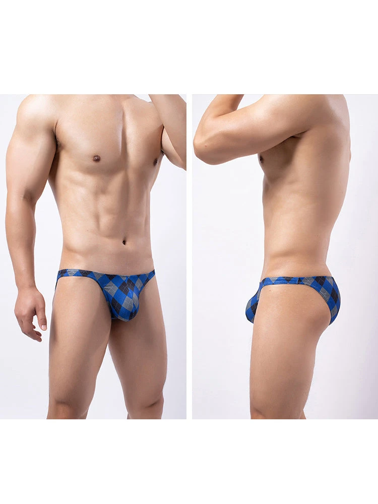 Rhombus Check Pattern Pouch Briefs(Rhombus Check Pattern Pouch Briefs) 16 Rhombus Check Pattern Pouch Briefs(Rhombus Check Pattern Pouch Briefs) - Image 16