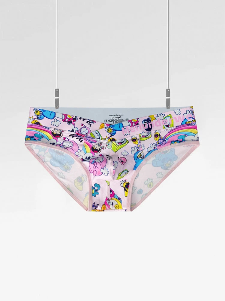 2 Pack Men's Playful Cartoon No-Tag Comfortable And Breathable Briefs(2 Pack Mens Playful Cartoon No Tag Comfortable And Breathable Briefs) 8 2 Pack Men's Playful Cartoon No-Tag Comfortable And Breathable Briefs(2 Pack Mens Playful Cartoon No Tag Comfortable And Breathable Briefs) - Image 8