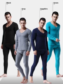 V-Neck Thermal Underwear With Fleece Lined(V Neck Thermal Underwear With Fleece Lined) 21 V-Neck Thermal Underwear With Fleece Lined(V Neck Thermal Underwear With Fleece Lined) -Mr Saker 1 17 7a536c89 dff2 48a9 bc17 0719eb2655c8