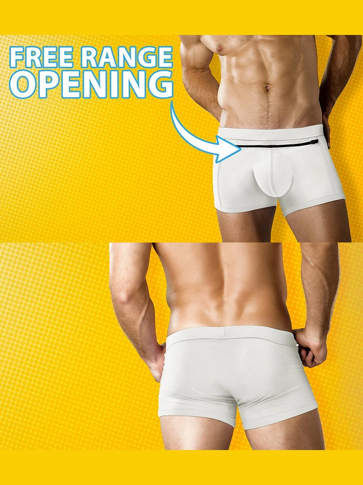 Men's Zippered Pocket Swim Brief And Trunk(Mens Zippered Pocket Swim Brief And Trunk) 6 Men's Zippered Pocket Swim Brief And Trunk(Mens Zippered Pocket Swim Brief And Trunk) - Image 6