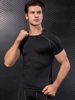 Men’s Simple Tight Short Sleeve(Men S Simple Tight Short Sleeve) -Mr Saker 1 17 aecf6a26 6347 4764 8d6a 2934532a705d