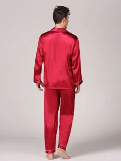 Men's Classic Satin Pajama Set Sleepwear(Mens Classic Satin Pajama Set Sleepwear) 22 Men's Classic Satin Pajama Set Sleepwear(Mens Classic Satin Pajama Set Sleepwear) -Mr Saker 1 17 e231a5ad 9c23 4616 8471 3490eacef02f