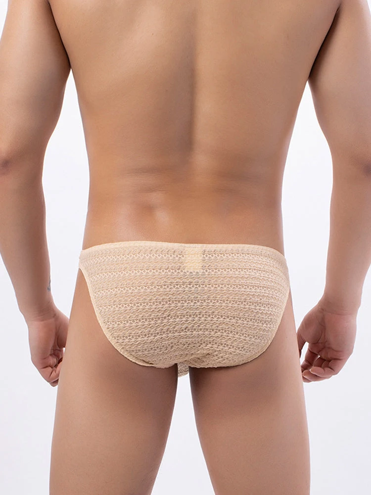 3-pack Men's Low-rise Sexy Mesh Lace Briefs(3 Pack Mens Low Rise Sexy Mesh Lace Briefs) 8 3-pack Men's Low-rise Sexy Mesh Lace Briefs(3 Pack Mens Low Rise Sexy Mesh Lace Briefs) - Image 8