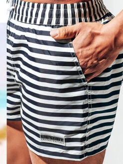 Men's Stripe Drawstring Swim Board Shorts(Mens Stripe Drawstring Swim Board Shorts) 25 Men's Stripe Drawstring Swim Board Shorts(Mens Stripe Drawstring Swim Board Shorts) -Mr Saker 1 17 f16515c1 48f1 4321 938a 9c5ab7d788ab