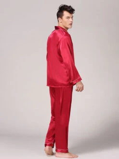 Men's Classic Satin Pajama Set Sleepwear(Mens Classic Satin Pajama Set Sleepwear) 23 Men's Classic Satin Pajama Set Sleepwear(Mens Classic Satin Pajama Set Sleepwear) -Mr Saker 1 18 207fbe9b 76d1 4df1 8356 cbc685300f08