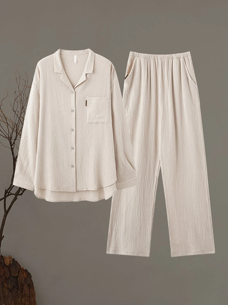 Autumn And Winter Loose Couple Cotton Pajamas Sets(Autumn And Winter Loose Couple Cotton Pajamas Sets) 20 Autumn And Winter Loose Couple Cotton Pajamas Sets(Autumn And Winter Loose Couple Cotton Pajamas Sets) - Image 20