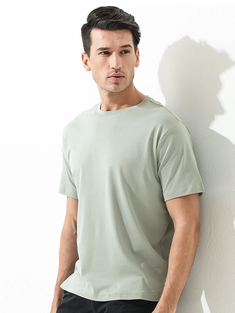 Men's Casual Anti-Bacterial Versatile Round-Neck T-Shirt(Mens Casual Anti Bacterial Versatile Round Neck T Shirt) 3 Men's Casual Anti-Bacterial Versatile Round-Neck T-Shirt(Mens Casual Anti Bacterial Versatile Round Neck T Shirt) - Image 3