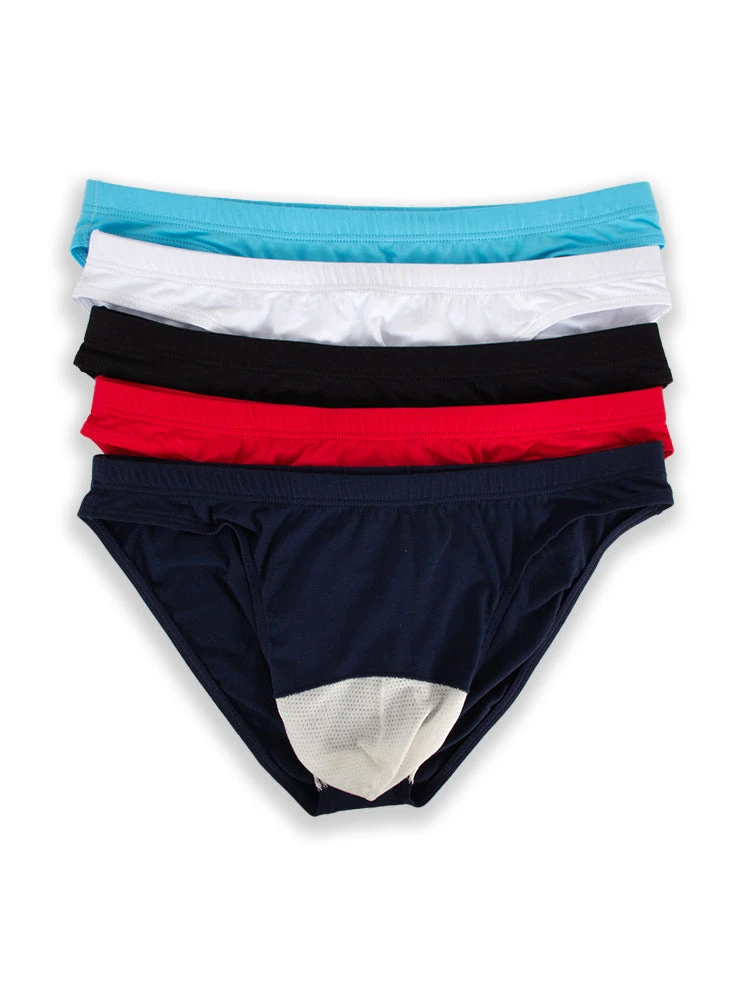 3-pack Men's Sexy Low-rise Mesh Cotton Briefs(3 Pack Mens Sexy Low Rise Mesh Cotton Briefs) 12 3-pack Men's Sexy Low-rise Mesh Cotton Briefs(3 Pack Mens Sexy Low Rise Mesh Cotton Briefs) - Image 12