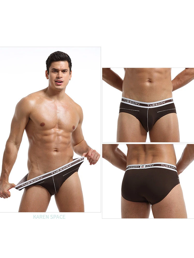 3 Pack Men's Comfortable Sporty Breathable Low-Waist Sexy Briefs(3 Pack Mens Comfortable Sporty Breathable Low Waist Sexy Briefs) 7 3 Pack Men's Comfortable Sporty Breathable Low-Waist Sexy Briefs(3 Pack Mens Comfortable Sporty Breathable Low Waist Sexy Briefs) - Image 7