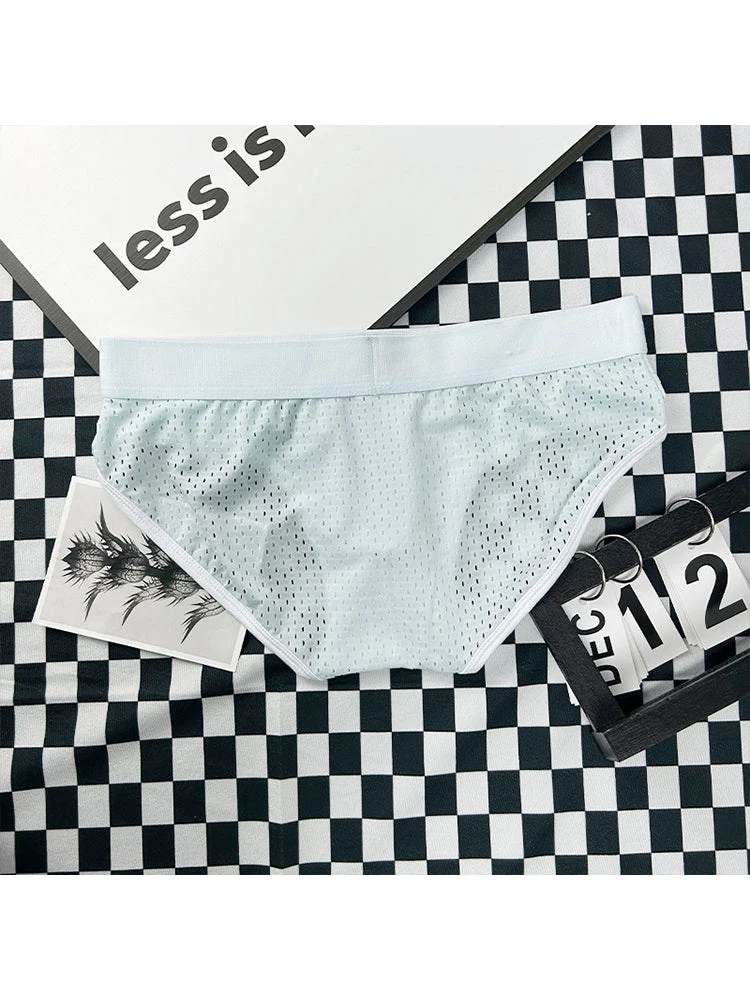 2 Pack Men's Mesh Loose Fit Sport Low-Rise Briefs(2 Pack Mens Mesh Loose Fit Sport Low Rise Briefs) 7 2 Pack Men's Mesh Loose Fit Sport Low-Rise Briefs(2 Pack Mens Mesh Loose Fit Sport Low Rise Briefs) - Image 7