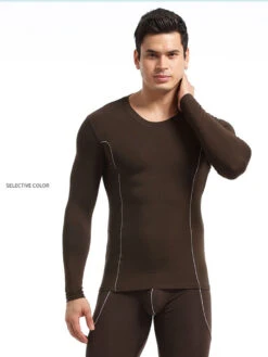 Men's Round Neck Solid Color Bamboo Fiber Thermal Underwear Set(Mens Round Neck Solid Color Bamboo Fiber Thermal Underwear Set) 32 Men's Round Neck Solid Color Bamboo Fiber Thermal Underwear Set(Mens Round Neck Solid Color Bamboo Fiber Thermal Underwear Set) -Mr Saker 1 19 124a4f35 b3f5 40c3 99f1 6ab404442826