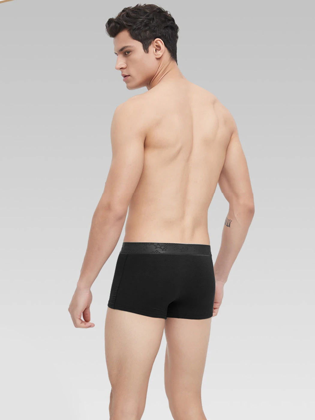 3 Pack Men's U Pouch Contour Patchline Trunks(3 Pack Mens U Pouch Contour Patchline Trunks) 3 3 Pack Men's U Pouch Contour Patchline Trunks(3 Pack Mens U Pouch Contour Patchline Trunks) - Image 3