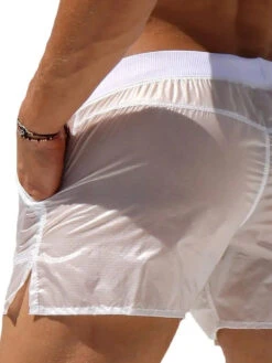 Men's Non-Lined Translucent Sexy Beach Shorts(Mens Non Lined Translucent Sexy Beach Shorts) -Mr Saker 1 19 2882e1af ea1a 475d abfd d58c7c3c4cf3