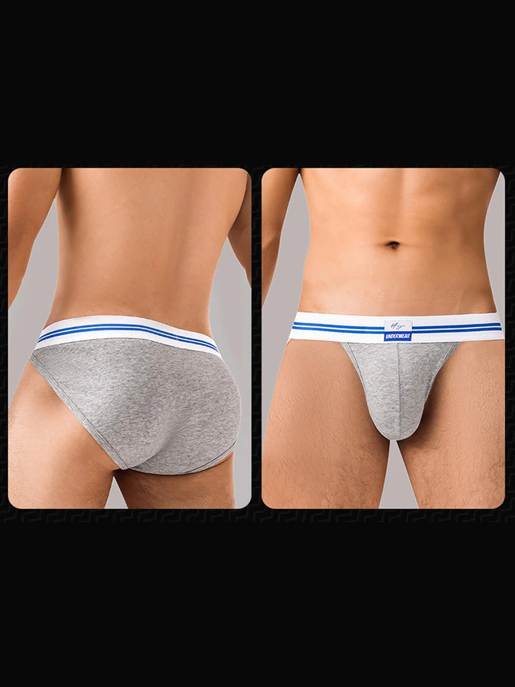 3-pack Men's Sexy High-cut Breathable Briefs(3 Pack Mens Sexy High Cut Breathable Briefs) 11 3-pack Men's Sexy High-cut Breathable Briefs(3 Pack Mens Sexy High Cut Breathable Briefs) - Image 11