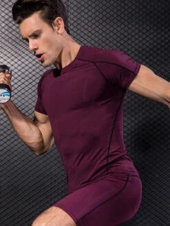 Men’s Simple Tight Short Sleeve(Men S Simple Tight Short Sleeve) -Mr Saker 1 19 4c04d087 c368 45c9 9e04 24faae46f459