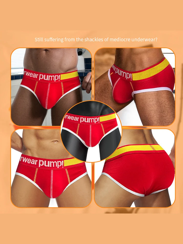 2 Pack Men's Middle-Rise Cotton Sexy Briefs(2 Pack Mens Middle Rise Cotton Sexy Briefs) 6 2 Pack Men's Middle-Rise Cotton Sexy Briefs(2 Pack Mens Middle Rise Cotton Sexy Briefs) - Image 6