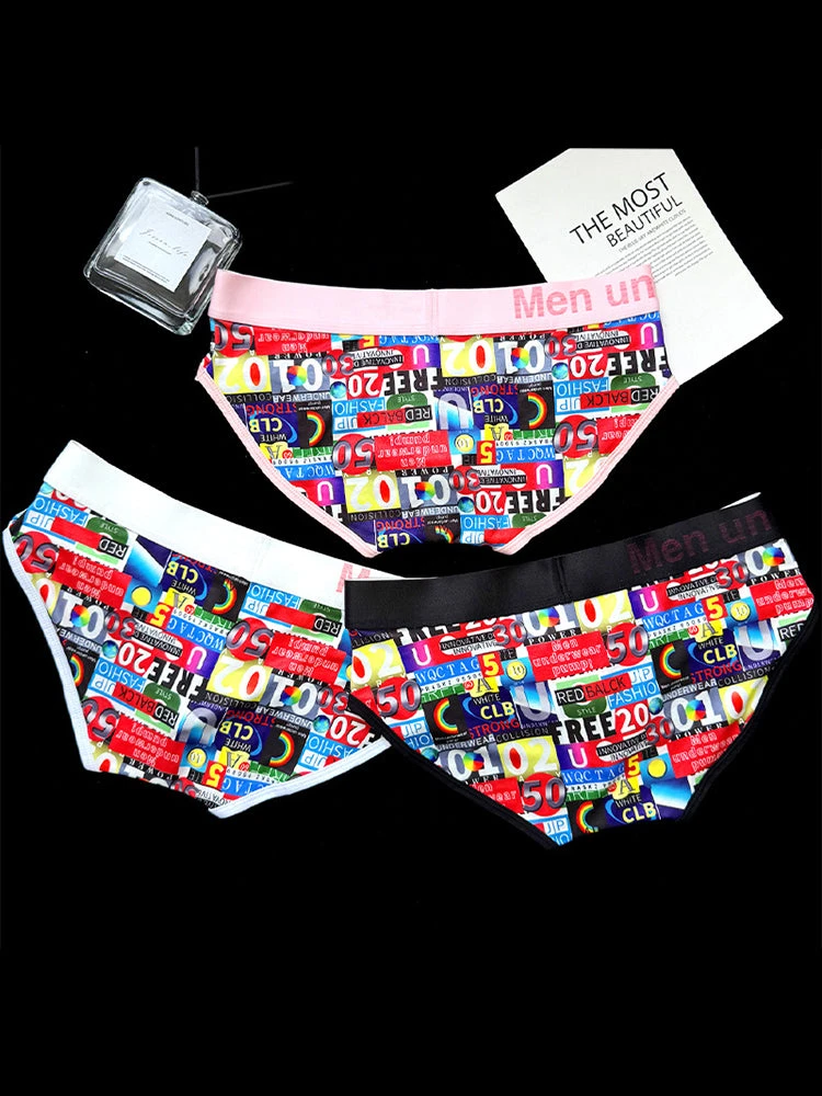 2 Pack Men's Stretch Fit Doodle Print Low-Rise Briefs(2 Pack Mens Stretch Fit Doodle Print Low Rise Briefs) 13 2 Pack Men's Stretch Fit Doodle Print Low-Rise Briefs(2 Pack Mens Stretch Fit Doodle Print Low Rise Briefs) - Image 13