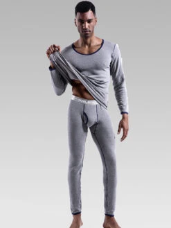 Fleece Lined Men's Thermal Underwear With Support Pouch(Fleece Lined Mens Thermal Underwear With Support Pouch) 34 Fleece Lined Men's Thermal Underwear With Support Pouch(Fleece Lined Mens Thermal Underwear With Support Pouch) -Mr Saker 1 19 b08f9367 9541 41b8 a26a d4f558fcf962