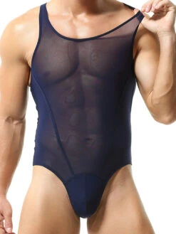 Men's Sexy Mesh Wrestling Singlet Bodysuit(Mens Sexy Mesh Wrestling Singlet Bodysuit) 25 Men's Sexy Mesh Wrestling Singlet Bodysuit(Mens Sexy Mesh Wrestling Singlet Bodysuit) -Mr Saker 1 1 1090ea74 d350 4d28 b1d3 908e4f5237e8