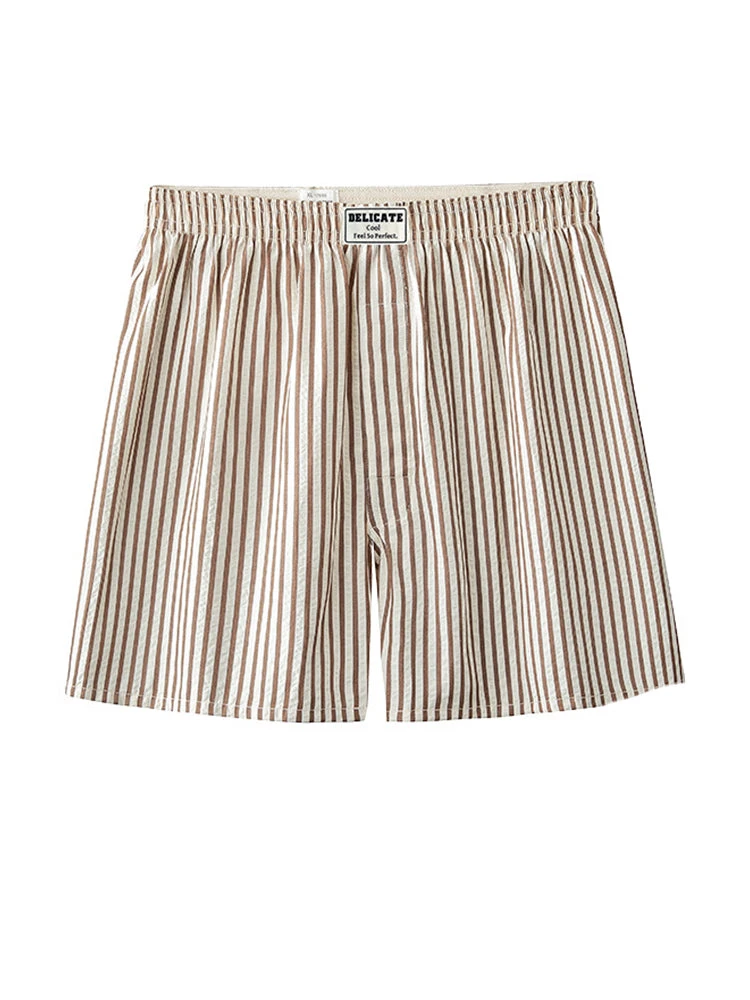 Men's Thin Loungewear Pants Loose Striped Breathable Shorts(Mens Thin Loose Striped Arrow Pants Breathable Shorts Comfortable Casual Boxer Briefs) 13 Men's Thin Loungewear Pants Loose Striped Breathable Shorts(Mens Thin Loose Striped Arrow Pants Breathable Shorts Comfortable Casual Boxer Briefs) - Image 13