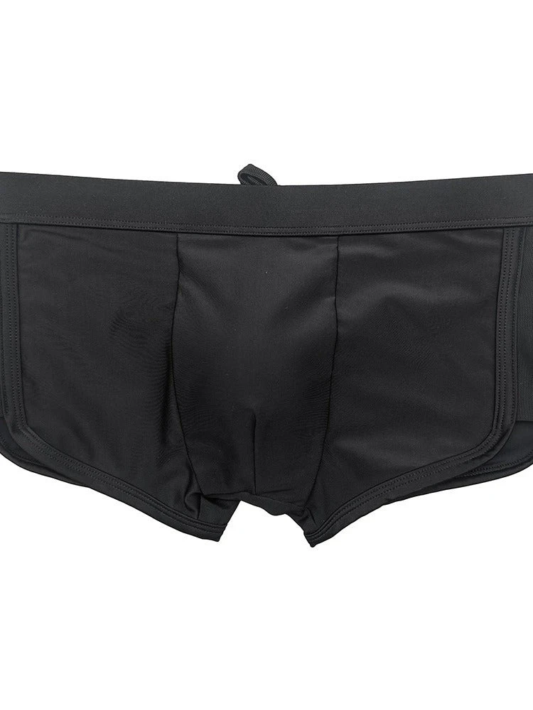 Men's Black Sheer Mesh Expanded Pouch Swim Shorts & Trunks(Mens Black Sheer Mesh Expanded Pouch Swim Shorts Trunks) 4 Men's Black Sheer Mesh Expanded Pouch Swim Shorts & Trunks(Mens Black Sheer Mesh Expanded Pouch Swim Shorts Trunks) - Image 4