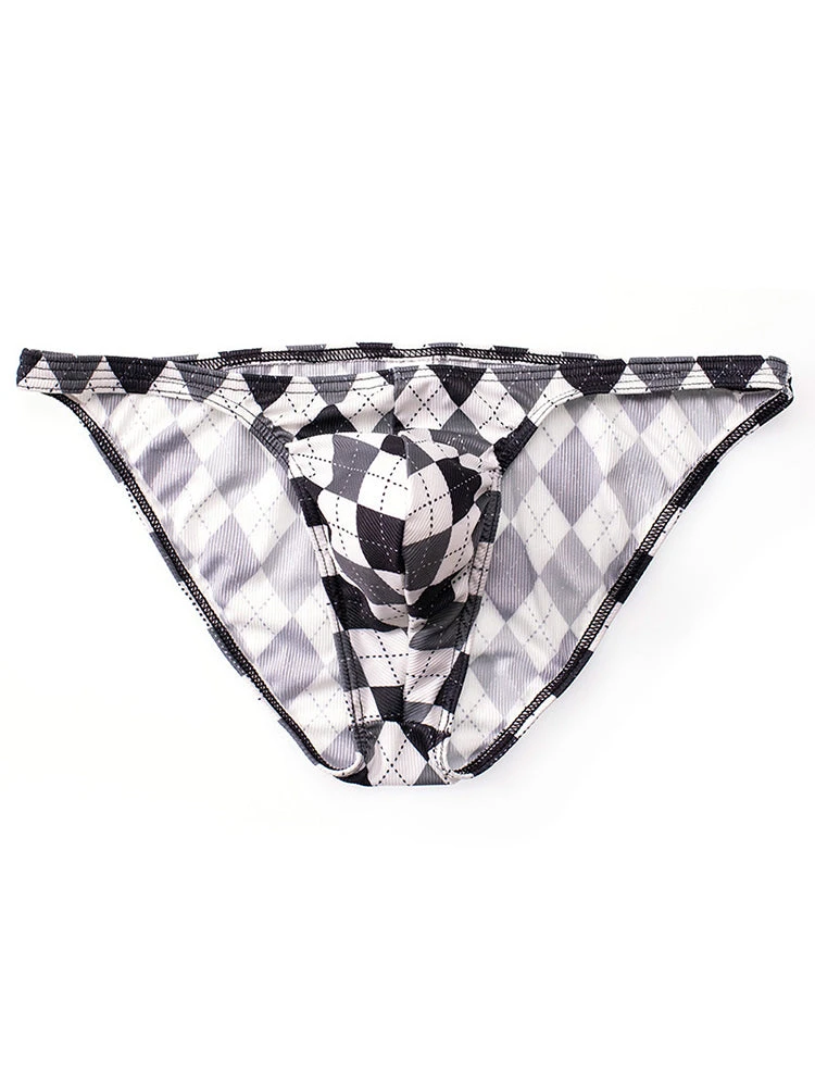 Rhombus Check Pattern Pouch Briefs(Rhombus Check Pattern Pouch Briefs) 18 Rhombus Check Pattern Pouch Briefs(Rhombus Check Pattern Pouch Briefs) - Image 18