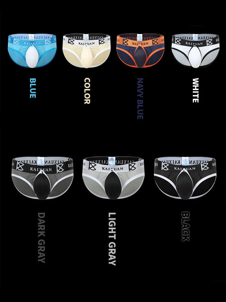 2 Pack Men's Sexy Mesh Front Opening Sponge Coaster Briefs(2 Pack Mens Sexy Mesh Front Opening Sponge Coaster Briefs) 10 2 Pack Men's Sexy Mesh Front Opening Sponge Coaster Briefs(2 Pack Mens Sexy Mesh Front Opening Sponge Coaster Briefs) - Image 10