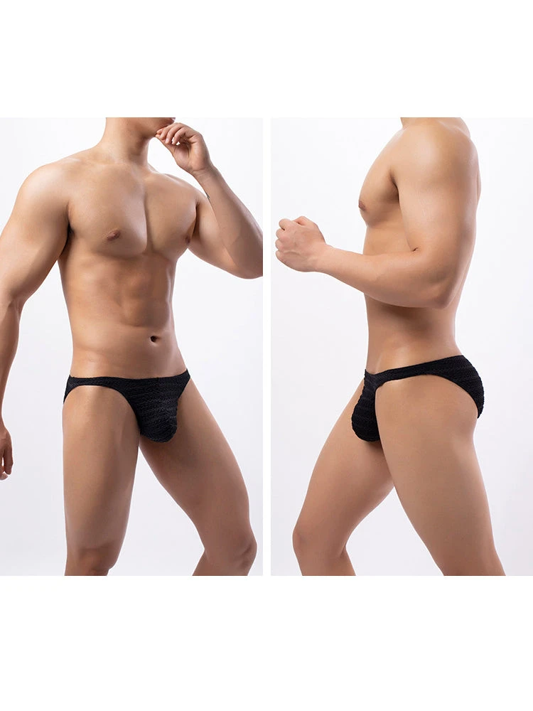 3-pack Men's Low-rise Sexy Mesh Lace Briefs(3 Pack Mens Low Rise Sexy Mesh Lace Briefs) 9 3-pack Men's Low-rise Sexy Mesh Lace Briefs(3 Pack Mens Low Rise Sexy Mesh Lace Briefs) - Image 9