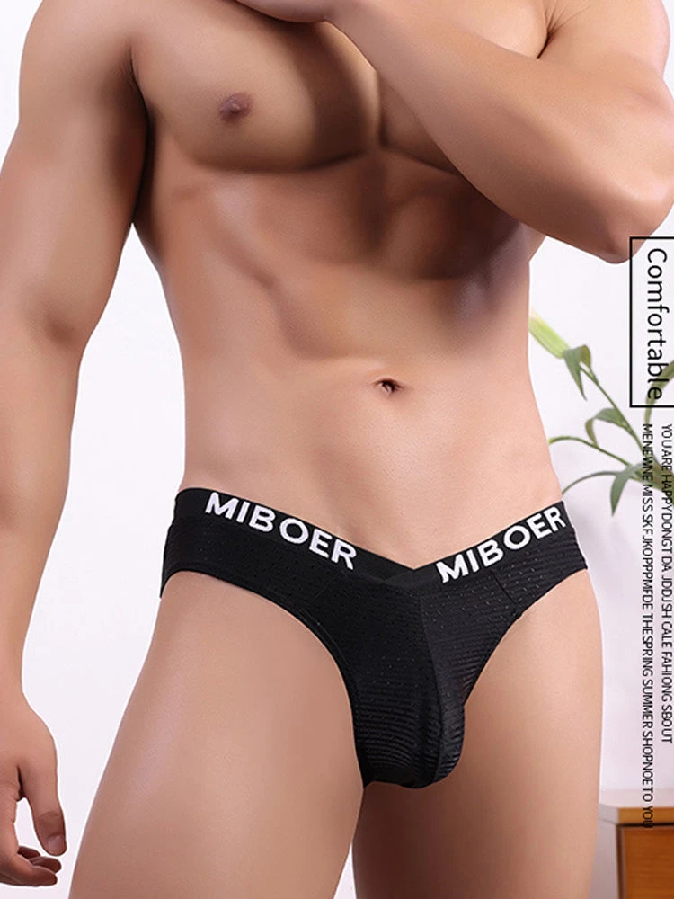 2 Pack Men's U-Pouch V-Front Low-Rise Briefs(2 Pack Mens U Pouch V Front Low Rise Briefs) 14 2 Pack Men's U-Pouch V-Front Low-Rise Briefs(2 Pack Mens U Pouch V Front Low Rise Briefs) - Image 14