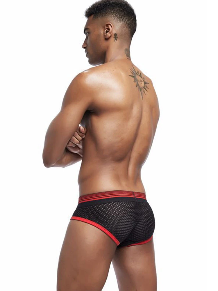 2 Pack Men's Breathable Mesh Luminous U-Pouch Briefs(Mens Breathable Mesh Luminous U Pouch Briefs) 10 2 Pack Men's Breathable Mesh Luminous U-Pouch Briefs(Mens Breathable Mesh Luminous U Pouch Briefs) - Image 10