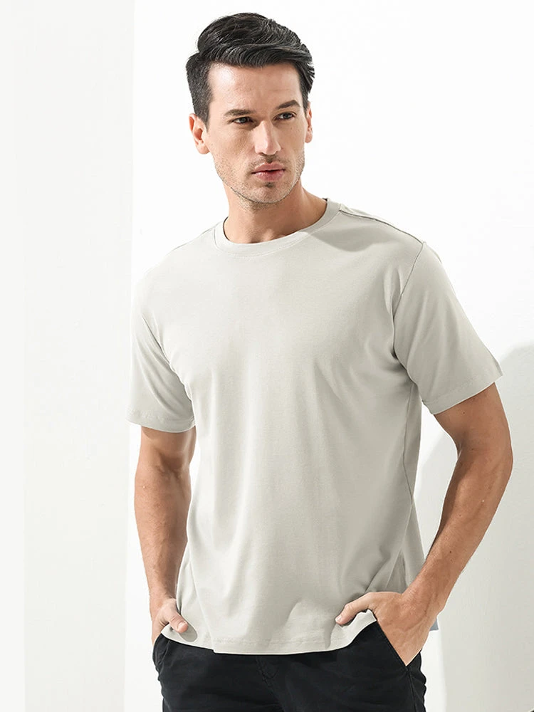 Men's Casual Anti-Bacterial Versatile Round-Neck T-Shirt(Mens Casual Anti Bacterial Versatile Round Neck T Shirt) 4 Men's Casual Anti-Bacterial Versatile Round-Neck T-Shirt(Mens Casual Anti Bacterial Versatile Round Neck T Shirt) - Image 4