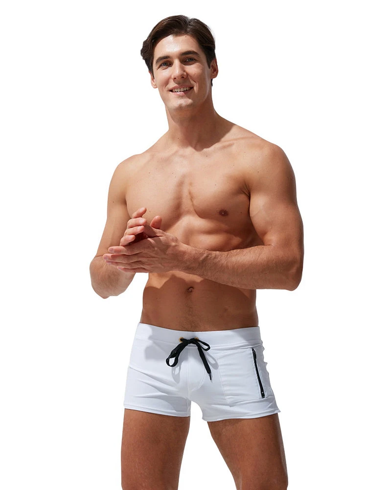 Men's Zippered Pocket Design Moisture-Wicking Swim Shorts & Trunks(Mens Zippered Pocket Design Moisture Wicking Swim Shorts Trunks) 10 Men's Zippered Pocket Design Moisture-Wicking Swim Shorts & Trunks(Mens Zippered Pocket Design Moisture Wicking Swim Shorts Trunks) - Image 10