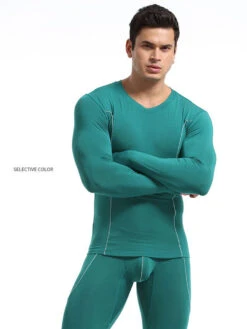 Men's Round Neck Solid Color Bamboo Fiber Thermal Underwear Set(Mens Round Neck Solid Color Bamboo Fiber Thermal Underwear Set) 27 Men's Round Neck Solid Color Bamboo Fiber Thermal Underwear Set(Mens Round Neck Solid Color Bamboo Fiber Thermal Underwear Set) -Mr Saker 1 21 3bd41bc9 7897 4608 ae23 c33954c22202