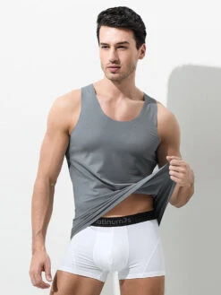 Men's Seamless Sports Fitness Vest Sleeveless Tank Top(Mens Seamless Sports Fitness Vest Sleeveless Tank Top) 25 Men's Seamless Sports Fitness Vest Sleeveless Tank Top(Mens Seamless Sports Fitness Vest Sleeveless Tank Top) -Mr Saker 1 21 7eb88c23 9db6 45f3 94a1 38227fbe183e