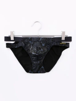 2-pack Men's Snake Print Hollow Briefs(2 Pack Mens Snake Print Hollow Briefs) -Mr Saker 1 21 c012d418 3f5c 4751 8059 59717f65d526